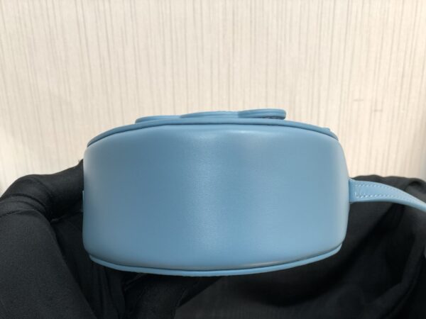 1:1 Replica Celine Mini Besace Cuir Triomphe Demin For Women 4in/11cm 10J303DPQ.07DD