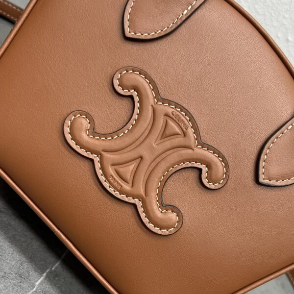 1:1 Replica Celine Mini Bowling Bag Tan For Women 8in/20cm