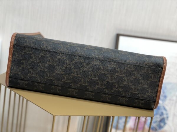 1:1 Replica Celine Mini Horizontal Cabas In Triomphe Canvas Tan For Women 14in/35cm 199742BZJ.04LU