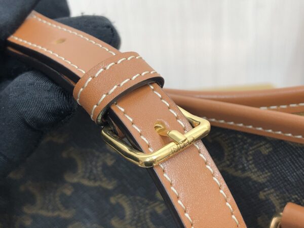1:1 Replica Celine Mini Horizontal Cabas In Triomphe Canvas Tan For Women 14in/35cm 199742BZJ.04LU