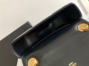 1:1 Replica Celine Mini Shoulder Chain Matelasse Monochrome Black/White For Women 18cm / 7in 10L333EWJ.38NO