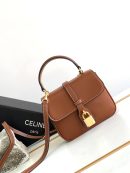 1:1 Replica Celine Mini Tabou Brown For Women 16.5cm / 6in 10L343FB6.04LU
