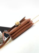 1:1 Replica Celine Mini Tabou Brown For Women 16.5cm / 6in 10L343FB6.04LU