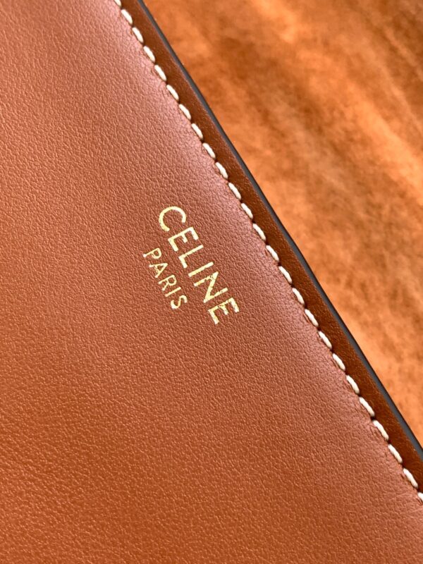 1:1 Replica Celine Mini Tabou Brown For Women 16.5cm / 6in 10L343FB6.04LU
