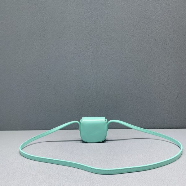 1:1 Replica Celine Mini Triomphe Ice Mint For Women 4in/11cm 10I513DPV.29IM