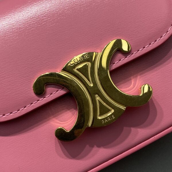 1:1 Replica Celine Mini Triomphe Pink For Women 4in/11cm