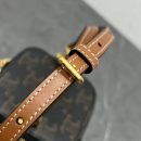 1:1 Replica Celine Mini Vanity Case In Triomphe Canvas Tan For Women 4in/9cm 10J762CZ1.04LU