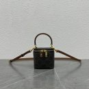 1:1 Replica Celine Mini Vanity Case In Triomphe Canvas Tan For Women 4in/9cm 10J762CZ1.04LU