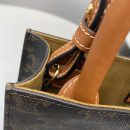 1:1 Replica Celine Mini Vertical Cabas In Triomphe Canvas Brown For Women 7.2in/18cm 194372BZK.04LU