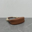 1:1 Replica Celine Mirror Hobo Bag Brown For Women 9.6in/24.5cm
