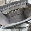 1:1 Replica Celine Nano Luggage Bag In Drummed Dark Brown For Women 8in/20cm
