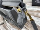 1:1 Replica Celine Nano Luggage Bag In Drummed Grey For Women 8in/20cm 189243AQL.10KL