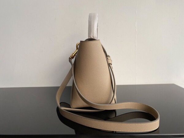 1:1 Replica Celine Nano Mini Belt Bag In Grained Material Light Taupe For Women 11in/28cm