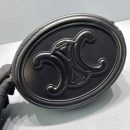 1:1 Replica Celine Oval Bag Cuir Triomphe Black For Women 8in/20cm 198603DXC.38NO