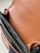 1:1 Replica Celine Phone Pouch With Flap In Triomphe Canvas And Lambskin Tan For Women 7in/18cm 10G332CQD.04LU