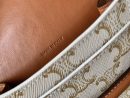 1:1 Replica Celine Printed Embroidered Flip Phone Bag White For Women 7.2in/18cm