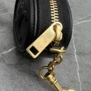 1:1 Replica Celine Pulse Cuir Triopee With Hooks - Soft Black For Women 3in/8cm 10I863DPQ.38NO