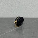 1:1 Replica Celine Pulse Cuir Triopee With Hooks - Soft Black For Women 3in/8cm 10I863DPQ.38NO