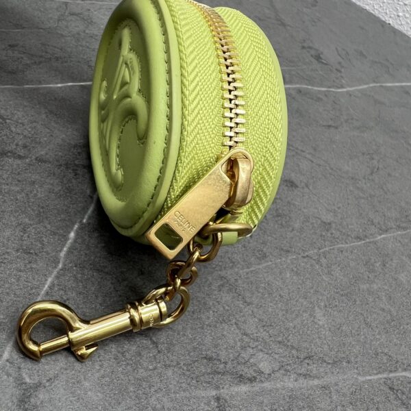 1:1 Replica Celine Pulse Cuir Triopee With Hooks - Soft Green For Women 3in/8cm