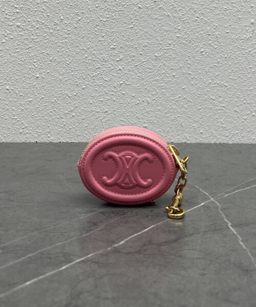 1:1 Replica Celine Pulse Cuir Triopee With Hooks - Soft Pink For Women 3in/8cm 10I863DPQ.25FO