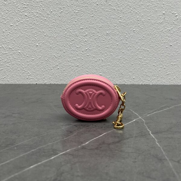 1:1 Replica Celine Pulse Cuir Triopee With Hooks - Soft Pink For Women 3in/8cm 10I863DPQ.25FO