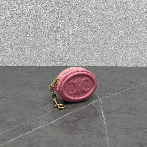 1:1 Replica Celine Pulse Cuir Triopee With Hooks - Soft Pink For Women 3in/8cm 10I863DPQ.25FO