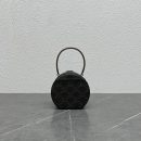 1:1 Replica Celine Round Box Triomphe In Triomphe Canvas Tan For Women 5in/12cm