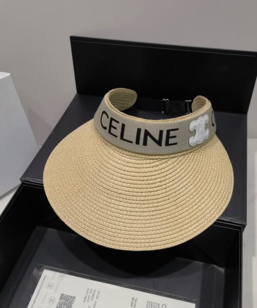 Celine Sedge Summer Hat Beige Celine Hat