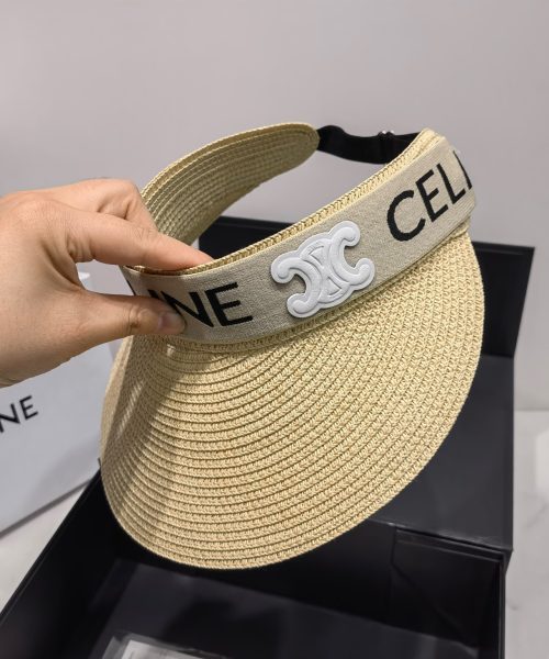 Celine Sedge Summer Hat Beige Celine Hat