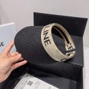 Celine Sedge Summer Hat Black Celine Hat