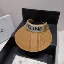 Celine Sedge Summer Hat Brown Celine Hat