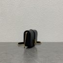 1:1 Replica Celine Small 16 Wallet On Chain Black For Women 6in/14cm 10G453CQ7.38NO