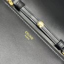 1:1 Replica Celine Small 16 Wallet On Chain Black For Women 6in/14cm 10G453CQ7.38NO