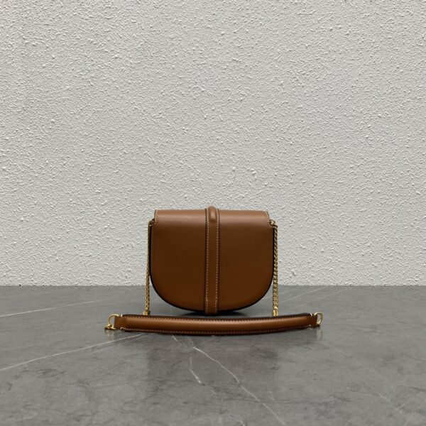 1:1 Replica Celine Small 16 Wallet On Chain Tan For Women 6in/14cm 10G453CQ7.04LU