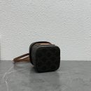 1:1 Replica Celine Small Box Cuir Triomphe In Triomphe Canvas Tan For Women 4in/11cm 199262EIN.04LU