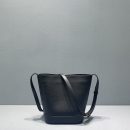 1:1 Replica Celine Small Bucket Cuir Triomphe Black For Women 9in/22cm 198243DU3.38NO