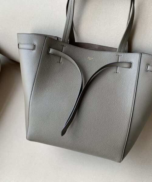 1:1 Replica Celine Small Cabas Phantom In Soft Grained Brown For Women 12in/31cm