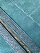 1:1 Replica Celine Small Cabas Phantom In Soft Grained Green For Women 12in/31cm