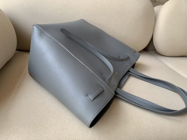 1:1 Replica Celine Small Cabas Phantom In Soft Grained Grey For Women 12in/31cm 189023TNI.10DC