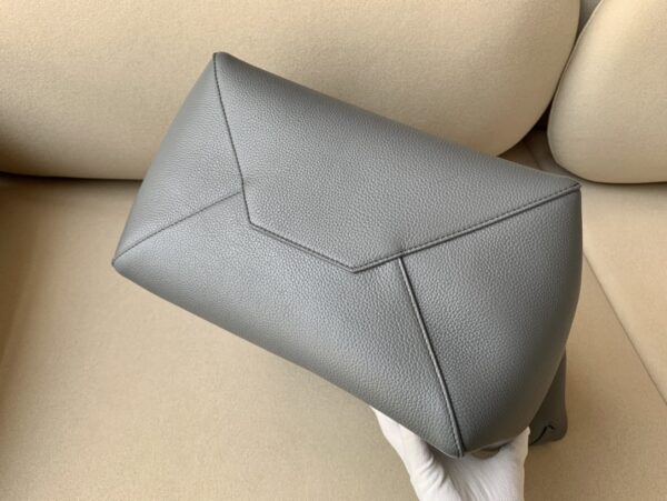 1:1 Replica Celine Small Cabas Phantom In Soft Grained Grey For Women 12in/31cm 189023TNI.10DC