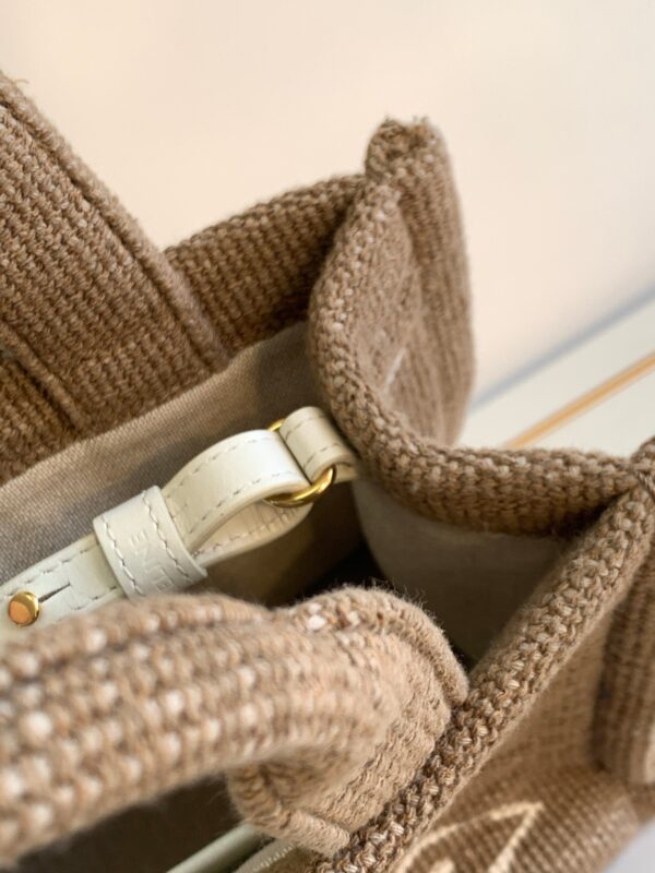 1:1 Replica Celine Small Cabas Thais In Textile White For Women 11in/29cm