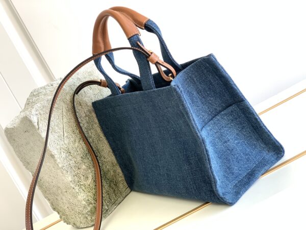 1:1 Replica Celine Small Denim Tote For Women 11.4in/29cm