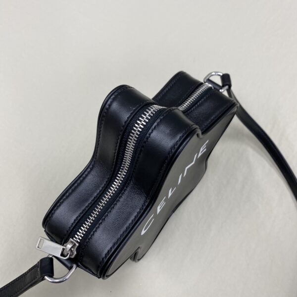 1:1 Replica Celine Small Etoile With Celine Print Black For Women 7in/18cm 198763DW3.38SI