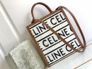 1:1 Replica Celine Small Vertical Cabas Celine In Textile With Celine All-Over White / Black For Women 13in/32cm 192082EFY.01WB