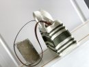 1:1 Replica Celine Striped Small Triomphe Cabas Thais Nature Green For Women 11.4in/29cm