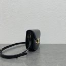 1:1 Replica Celine Teen Besace Triomphe Black For Women 4in/10cm 110413BF4.38NO