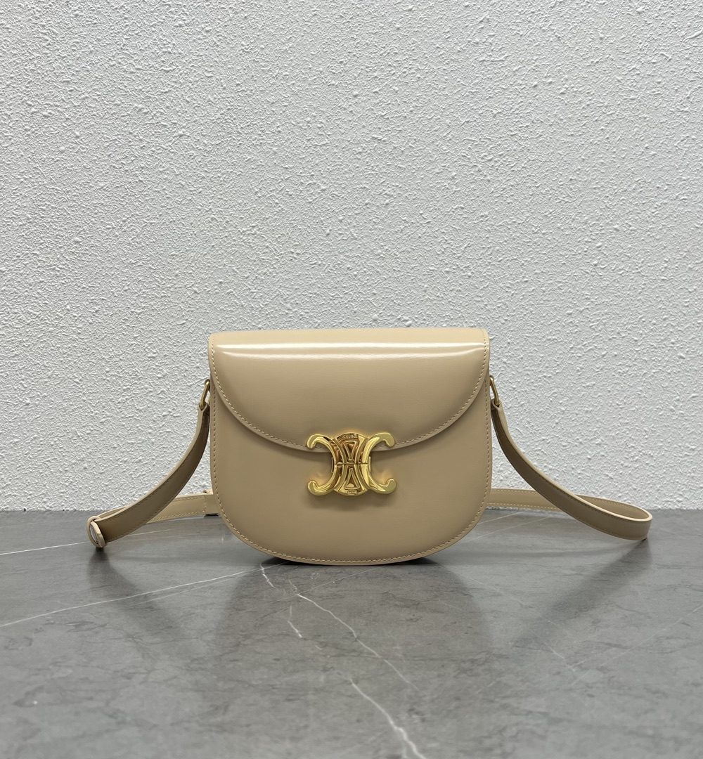 1:1 Replica Celine Teen Besace Triomphe Safari For Women 4in/10cm 110413BF4.03SA