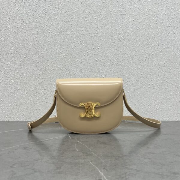 1:1 Replica Celine Teen Besace Triomphe Safari For Women 4in/10cm 110413BF4.03SA