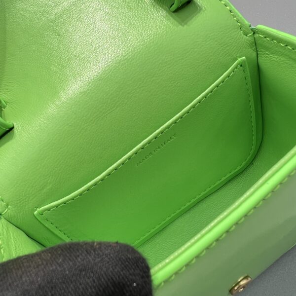 1:1 Replica Celine Teen Triomphe Bag Green For Women 7in/19cm