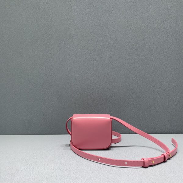 1:1 Replica Celine Teen Triomphe Bag Pink For Women 7in/19cm